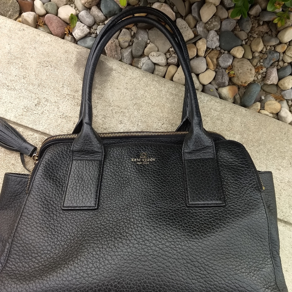 Kate Spade Black Leather Bag